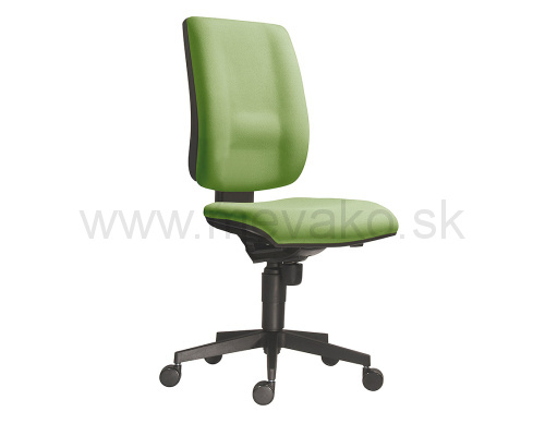 Pracovný stolička s vysokým operadlom zelené